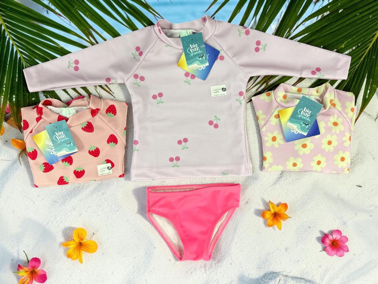 Conjunto UV Big Bay Estampado Nena Talle (6 a 9, 9 a 12, 18, 24 y 36 meses) Art.13-1