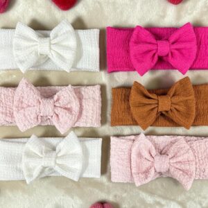 Vincha con Moño de Cloque Kelly Babies Pack x 6
