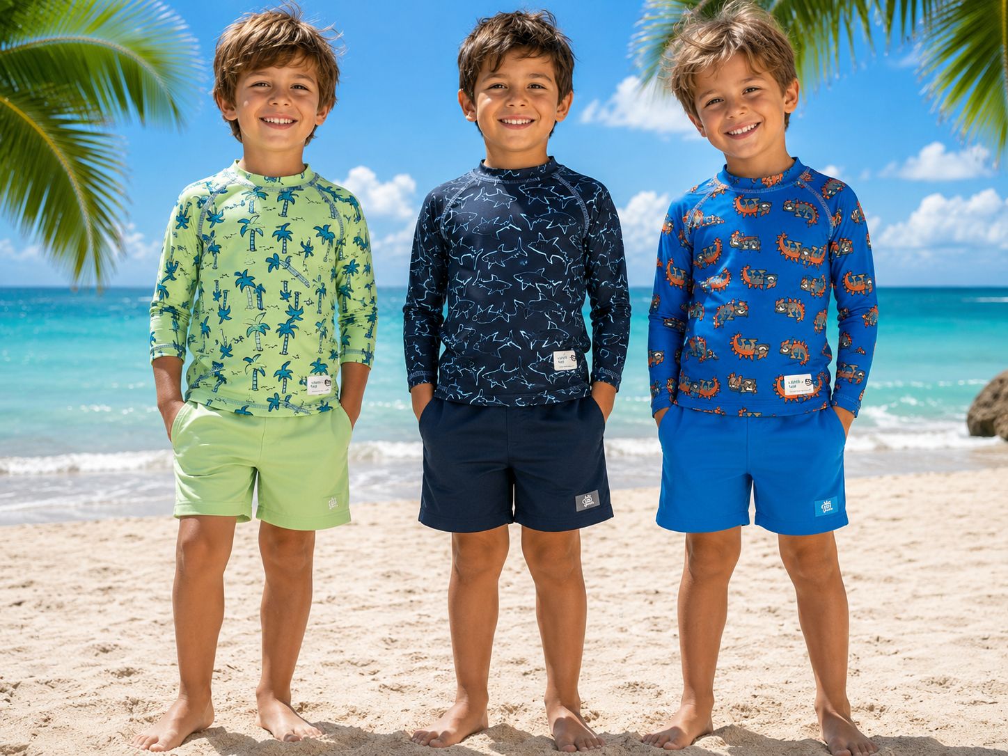 Conjunto UV Big Bay Estampado Niño Talle (2-4-6-8 años) Art.43