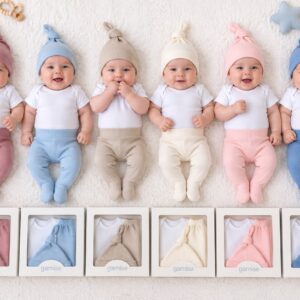 Set en Caja 3 piezas "Gamise" (Body m/c, medio oso y gorro) T.(0-1-2) Art.27051