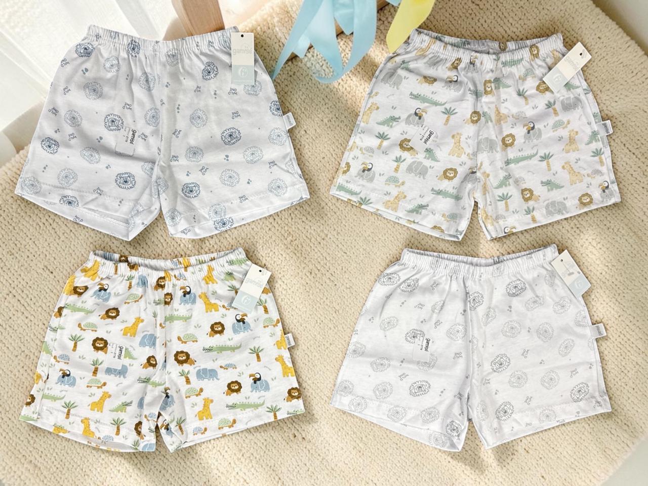 Short Algodon Estampado Nene Gamise T.(1 al 5) Art.2770