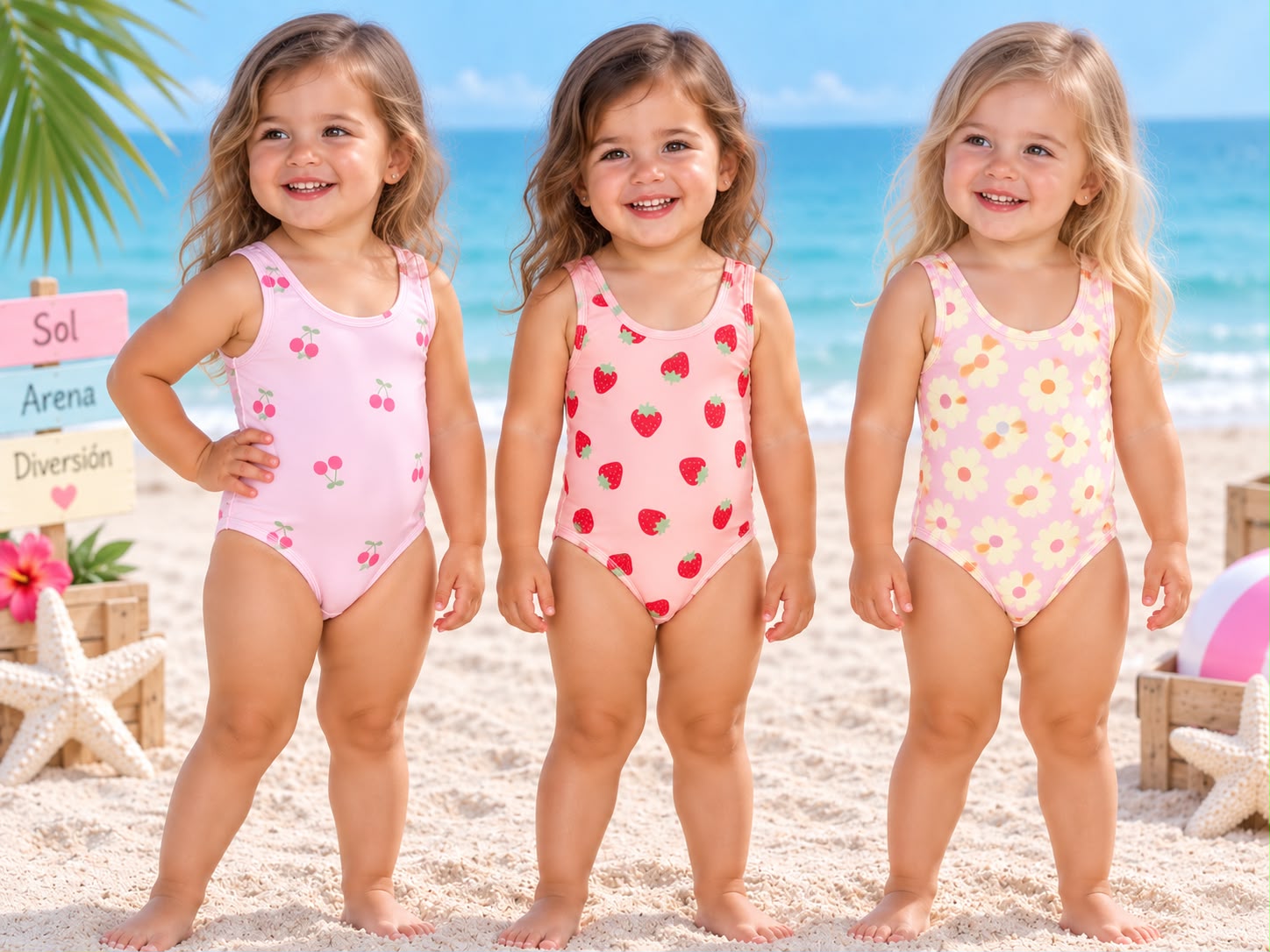 Malla entera UV beba "Big Bay" T.(6 a 9, 9 a 12, 18, 24 y 36 meses) Art.18-1 (En bolsa de ziploc)