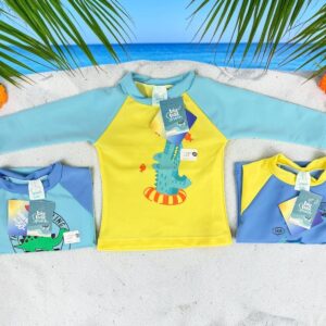 Remera UV con estampa bebe “Big Bay” T.(6-9/9-12/18/24/36 Meses) Art.20/3 (En bolsa de ziploc)