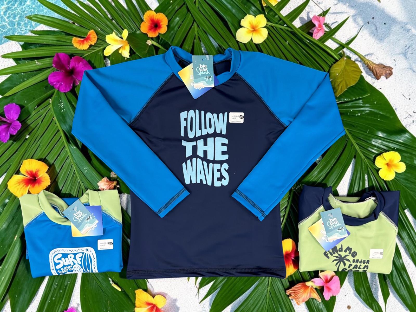 Remera UV con estampa NIÑO “Big Bay” T.(10-12 años) Art.20/3 (En bolsa de ziploc)