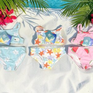 Bikini UV Nena estampada "Big Bay" T.(2-4-6-8 años) Art.41-1 (En bolsa ziploc)