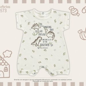 Entero manga corta NENE “Mini Dreams” T.(S-M-L-XL) Art.573 SURTIDO DE COLORES-OFERTA PRETEMPORADA
