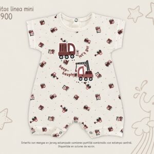 Entero manga corta NENE “Mini Dreams” T.(S-M-L-XL) Art.900 SURTIDO DE COLORES-OFERTA PRETEMPORADA