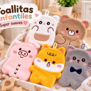 Toallita Infantil “Analia Babies” Pack x 5