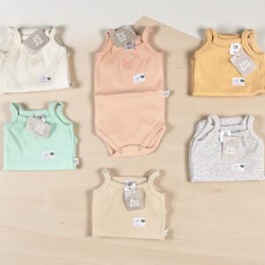 Body Fresquito Con Bretel “Morley Bordado” Big Bay T.(RN/0-3/3-6/6-9/9-12 meses) Art.078