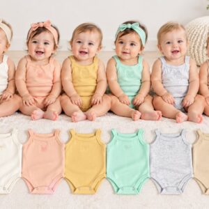 Body Fresquito Con Bretel “Morley Bordado” Big Bay T.(RN/0-3/3-6/6-9/9-12 meses) Art.078