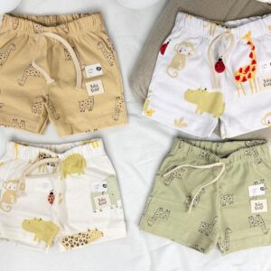 Short Algodon Estampado Nene “Big Bay” T.(2 al 6)(Hasta 3 años) Art.679