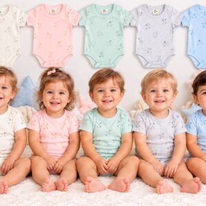 Body Manga Corta Estampado SOFT "Naranjo" T.(5 y 6) Art.2521E SUPEROFERTA