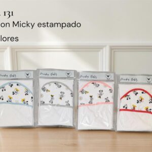 Toallon “Towel” Mickey “Micky Baby” Art.131 Surtido de colores