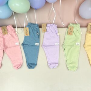 Pantalon Babucha Algodon bebe “Naranjo” T.(1 al 5)(Hasta 3 años) Art.2332