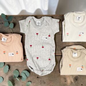 Body Americano Manga Corta "Morley Estampado" Nena “Big Bay” T.(0 Al 4) Art.0852