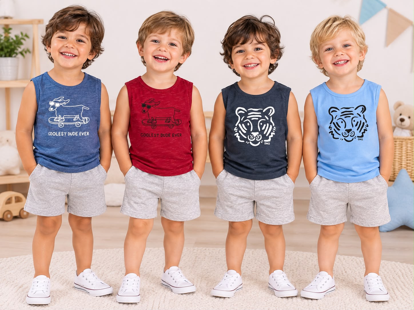 Conjunto Sin Manga NENE Dreams T.(1 al 5)(Hasta 3 años) Art.594 Surtido en colores VARIOS-OFERTA PRETEMPORADA