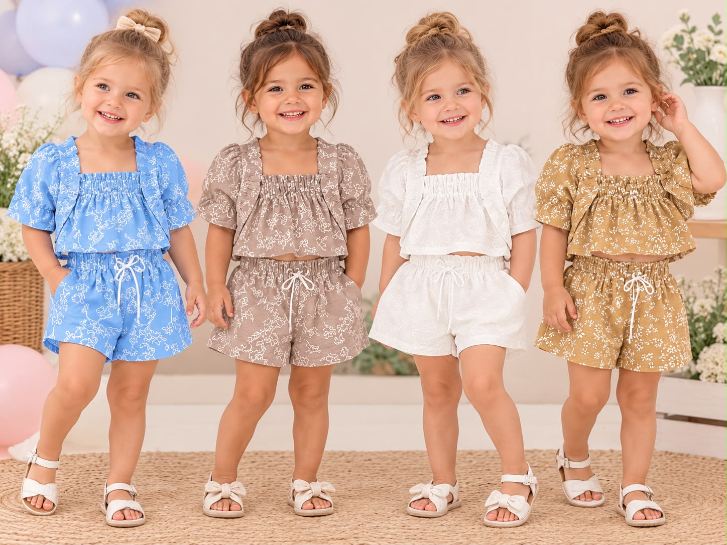 Conjunto (Torera con volados + Short) “Esteban Babies” T.(1 al 5) OFERTA