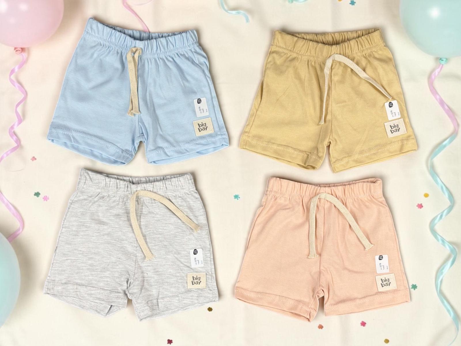 Short Algodon Bebe Liso "Big Bay" T.(2 al 6) Art.3278