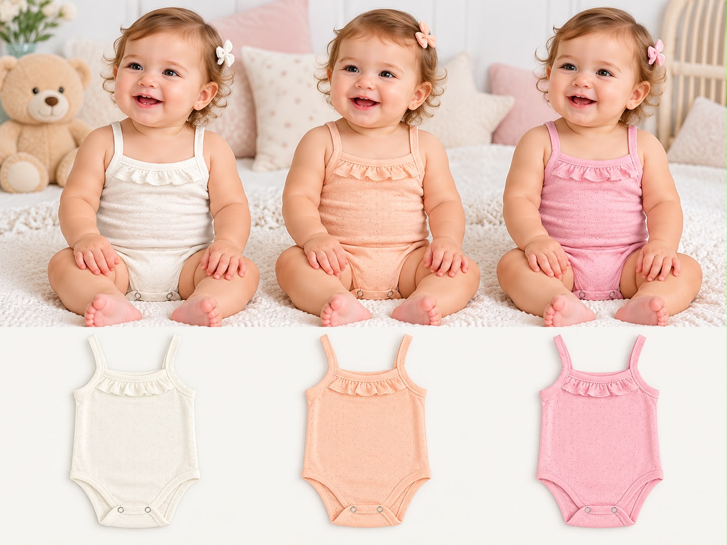 Body Fresquito Plumeti Big Bay T.(RN/0-3/3-6/6-9/9-12 meses) Art.178