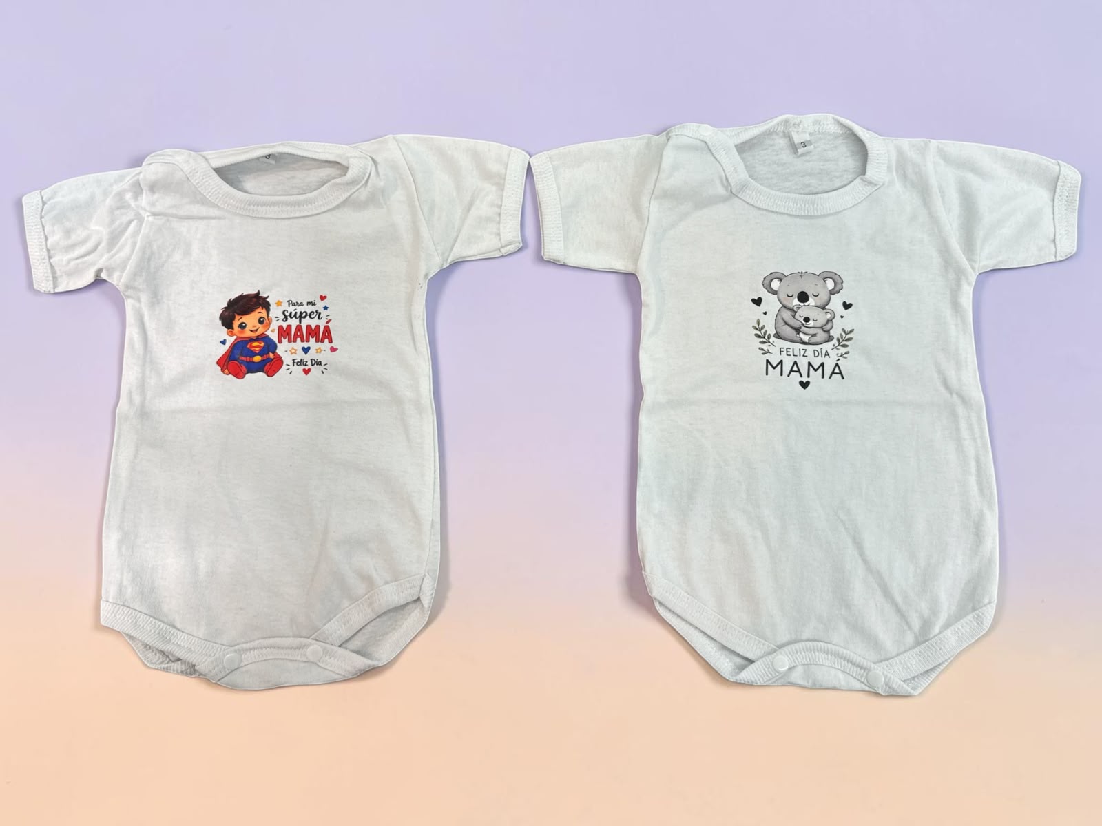 Body Manga Corta “Mama” T.(0 al 3) Pack x 12 SUPEROFERTA