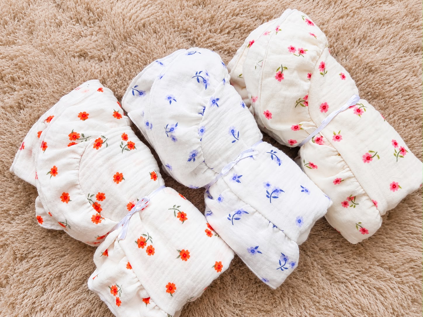Manta Estampada con volados “Gasa Baby Cotton” (1 X 0,75cm) Kelly Babies