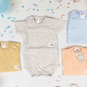 Body Manga Corta Liso “Big Bay” T.(0 al 4) Art.3264