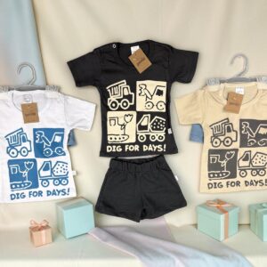Conjunto Manga Corta (Remera y Short) “Gamise” T.(1 al 5) Art.30370