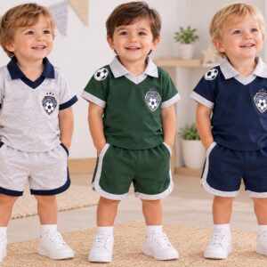 Conjunto Futbol "Chomba y Short" Bibis T.(2 al 5) Art.9906