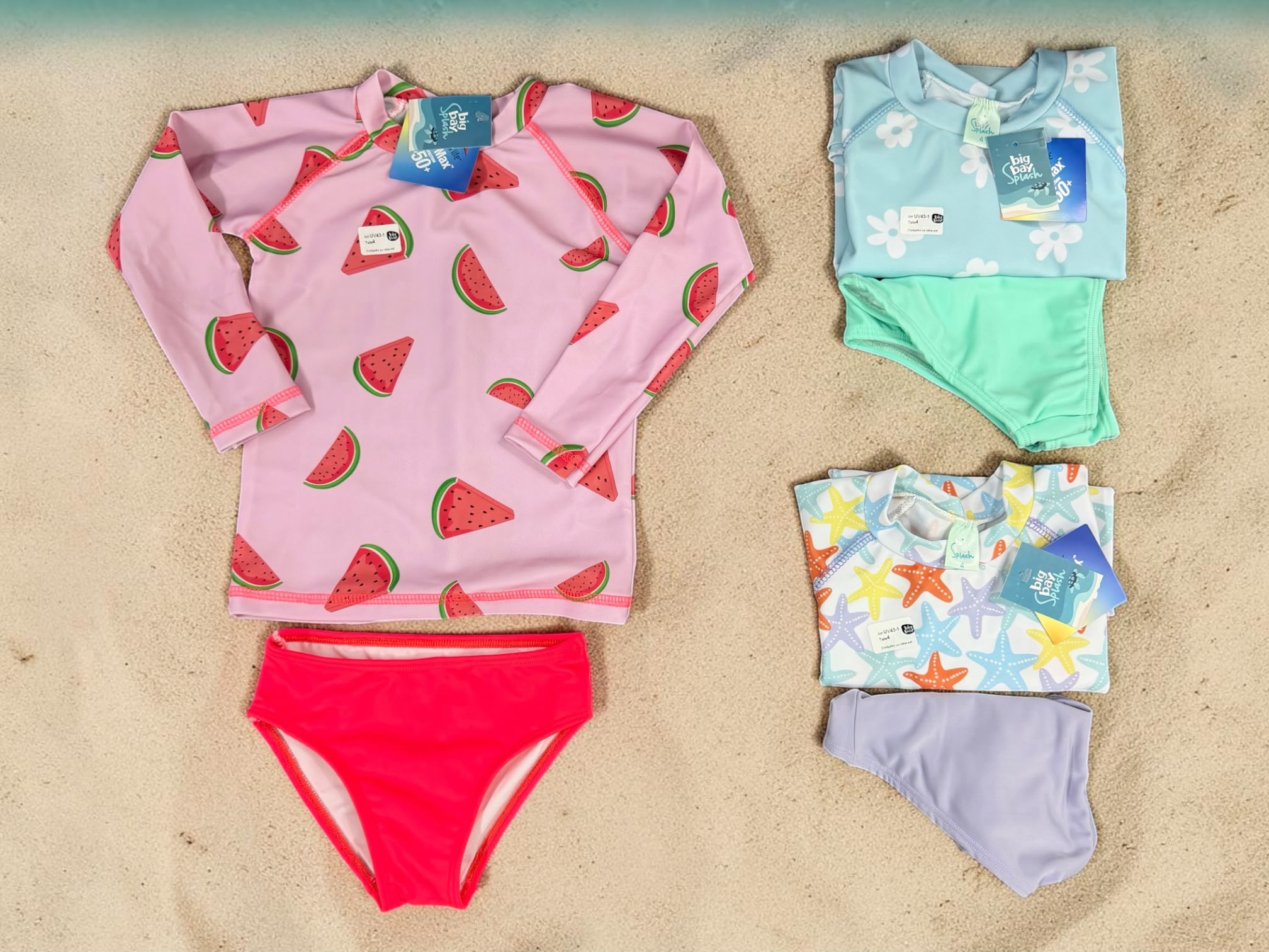Conjunto UV Estampado NIÑA Big Bay T.(2-4-6-8 años) Art.43-1